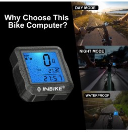 INBIKE - Velocímetro/Odometro para bicicleta