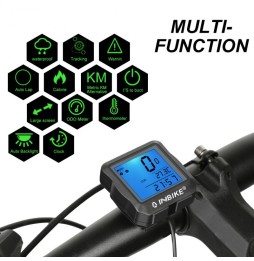 INBIKE - Velocímetro/Odometro para bicicleta