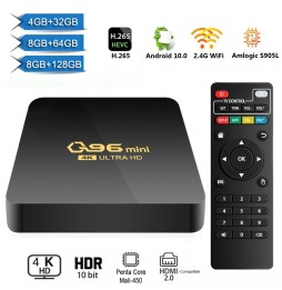 TV Box Android 4K - 4 nucleos