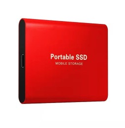 Disco duro externo de estado sólido SSD PRO - ROJO