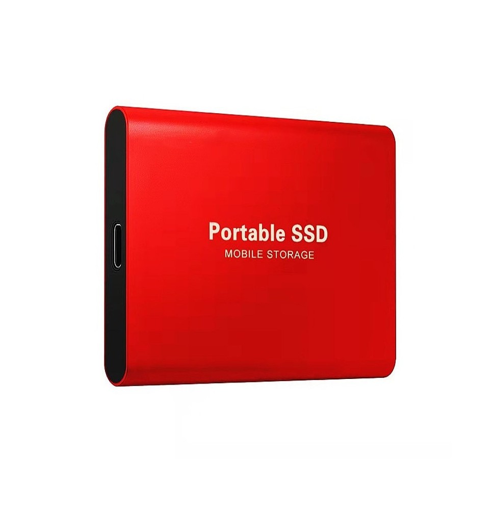 Disco duro externo de estado sólido SSD PRO - ROJO