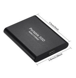 Disco duro externo de estado sólido SSD PRO - NEGRO